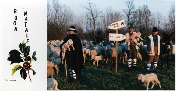 Anche i pastori vivono il Natale ..