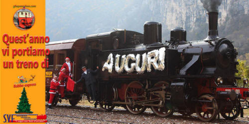 Quest'anno Vi portiamo un Treno di... auguri
